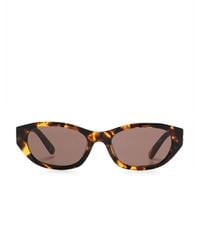 Miu Miu - Tortoiseshell-Effect Sunglasses - Lyst