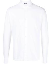 Zanone - Button-Down Fastening Shirt - Lyst
