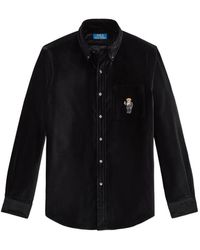 Polo Ralph Lauren - Classic Fit Martini Bear Velvet Shirt - Lyst