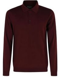 Roberto Collina - Long-Sleeve Polo Shirt - Lyst