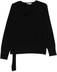 Incotex - Trui Met Asymmetrische Hals En Split - Lyst