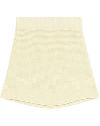 Rodebjer - Prisca Cotton Knit Mini Skirt - Lyst