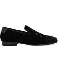 Philipp Plein - Skull-Motif Loafers - Lyst