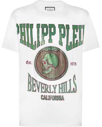 Philipp Plein - T-shirt con decorazione - Lyst