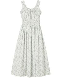 B+ AB - Floral-Print Ruffled Dress - Lyst