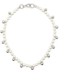 Simone Rocha - Halskette mit Perlen - Lyst