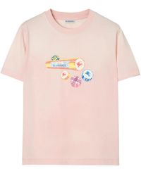 Burberry - Candy Rock Cotton T-Shirt - Lyst