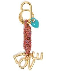 Bimba Y Lola - Heart-Charm Keyring - Lyst