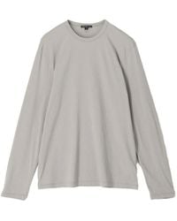 James Perse - Luxe Lotus Long-Sleeve T-Shirt - Lyst
