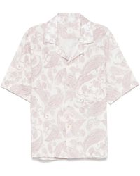 Eleventy - Overhemd Met Paisley-Print - Lyst