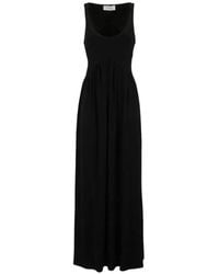 Sportmax - Maxi Cut-Out Jersey Dress - Lyst