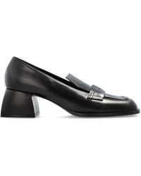 NODALETO - 50Mm Bulla Cara Block-Heel Loafers - Lyst
