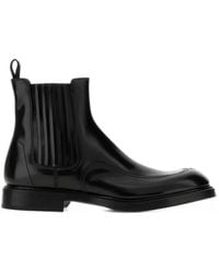 Dolce & Gabbana - Mini Leather Ankle Boots - Lyst