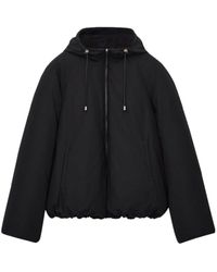 Loewe - Padded Hooded Bomber Jacket - Lyst