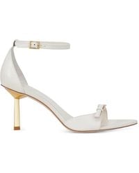 POTAMY - Buckle-Strap Leather Sandals - Lyst