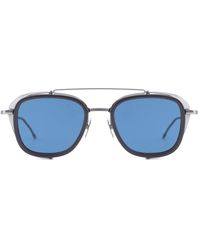 Thom Browne - Rectangular-Frame Sunglasses - Lyst