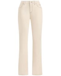 Manière De Voir - Abbie Stacked Fit And Flare Jeans - Lyst