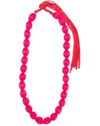 Pleats Please Issey Miyake - Shibori Necklace - Lyst