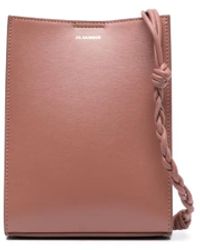 Jil Sander - Small Tangle Leather Crossbody Bag - Lyst