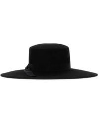 Alanui - Sombrero Estilo Gaucho Con Acabado De Franela Y Ala Ancha - Lyst
