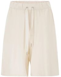 Majestic Filatures - Drawstring-Waist Jersey Shorts - Lyst