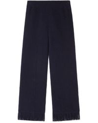 Alanui - Broek Met Franje Detail - Lyst