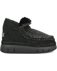 Mou - Bottines Bounce À Bords Tressés - Lyst