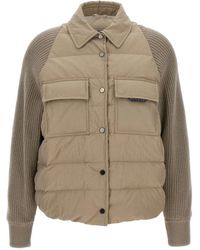 Brunello Cucinelli - キルティング パデッドジャケット - Lyst