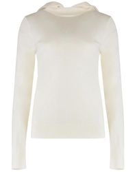 P.A.R.O.S.H. - Linfa Knitted Hoodie - Lyst