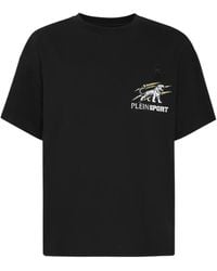 Philipp Plein - Round Neck T-Shirt Tiger Scratch - Lyst