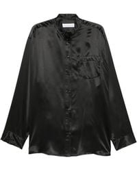 Marie Adam-Leenaerdt - Chemise Oversize À Fini Satiné - Lyst