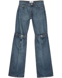 Coperni - Layered-Design Cotton Jeans - Lyst
