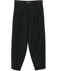 Giorgio Armani - Pleated Wool Trousers - Lyst