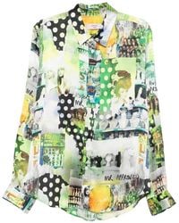 Martine Rose - Printed Shirt - Lyst