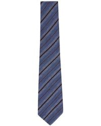 Kiton - Krawatte Mit Diagonalen Streifen - Lyst