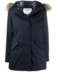 Woolrich - Padded Parka Coat - Lyst