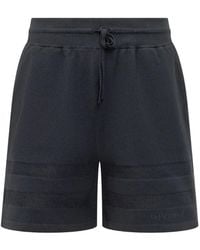 Givenchy - Drawstring Striped Shorts - Lyst