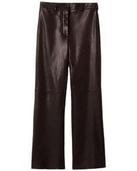 Miu Miu - Leather Pants - Lyst