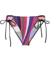 PUCCI - Iride-Print Bikini Bottom - Lyst