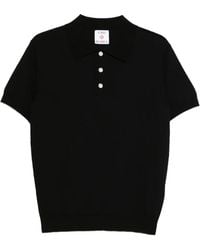 CASABLANCA - Pointelle Monogram Polo Shirt - Lyst