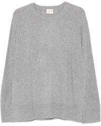Closed - Side-Slit Crew-Neck Sweater - Lyst