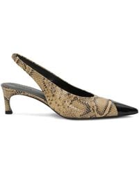 ROTATE BIRGER CHRISTENSEN - Slingback Leather Pumps - Lyst