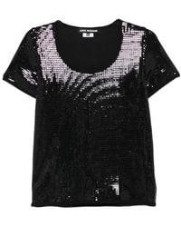 Junya Watanabe - Sequin-Embellishment T-Shirt - Lyst