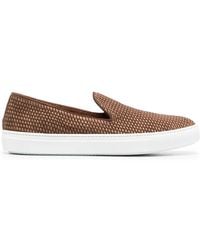 Fratelli Rossetti - Woven-Detail Loafers - Lyst