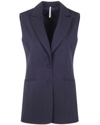 Liviana Conti - Logan Button Front Gilets - Lyst