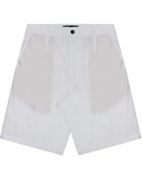 Department 5 - Patrick Pleated Knee-Length Shorts - Lyst