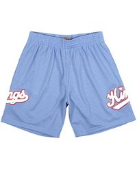 Mitchell & Ness - "Nba Sacramento Kings 85" Swingman Shorts - Lyst