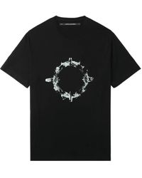 Julius - Abstract-Print Crew-Neck T-Shirt - Lyst