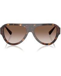 Jimmy Choo - トータスシェル パイロット サングラス - Lyst