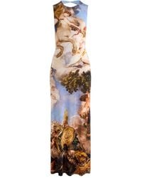 Alice + Olivia - Open Back Sleeveless Maxi Dress - Lyst